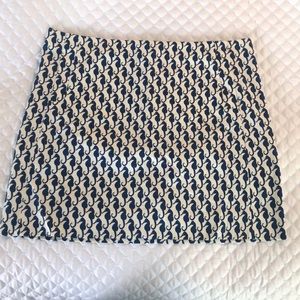 J Crew size 6 seahorse skirt